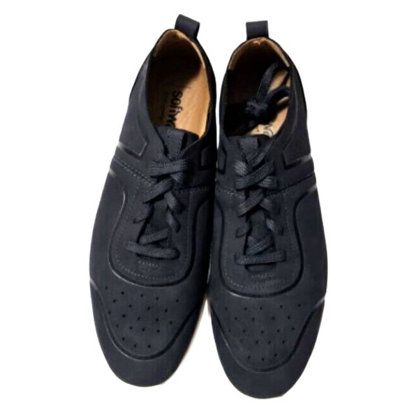 SoftWalk Women Stella Navy Athletic and Training Leather Shoes (10 Wide)NiB - Picture 7 of 16